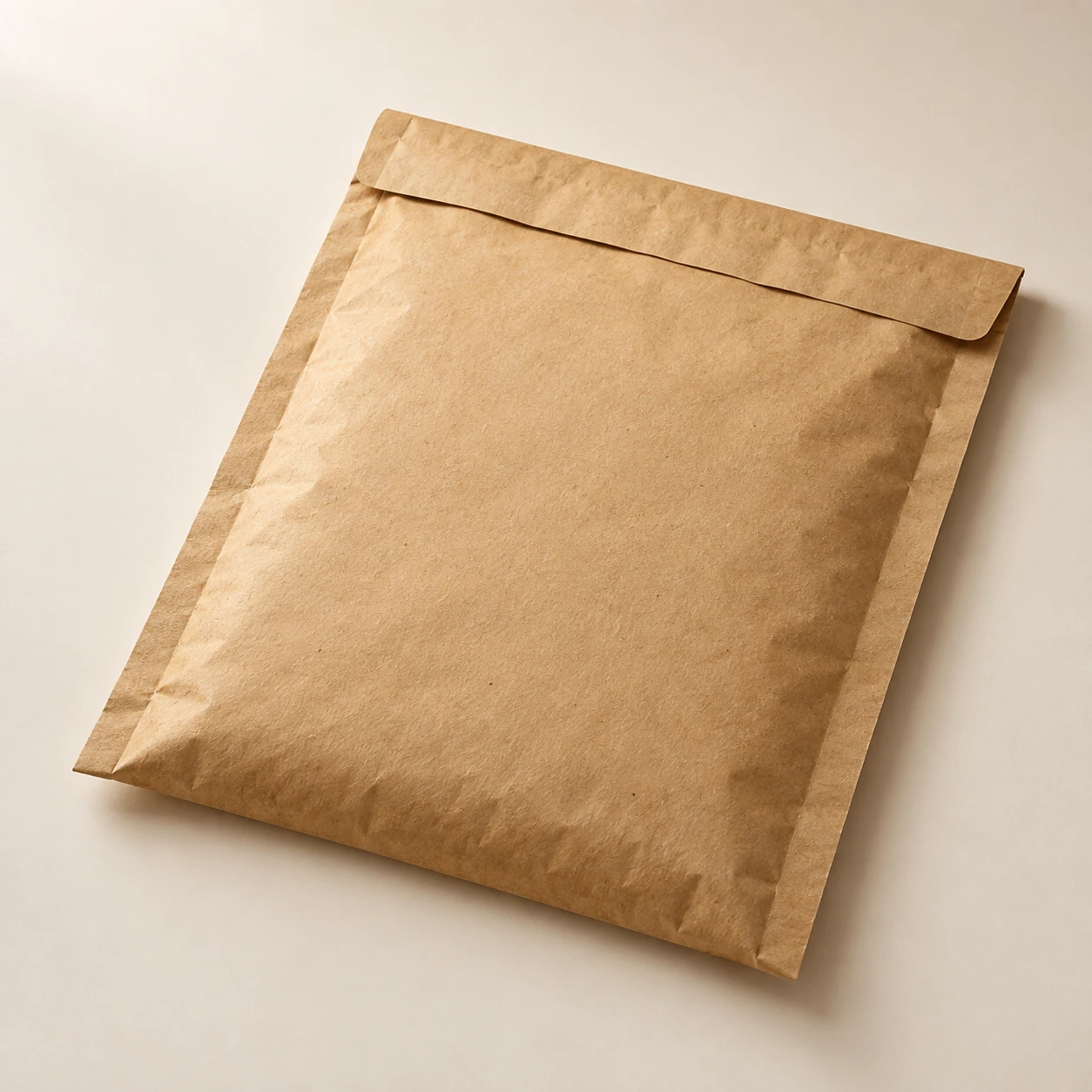 Polsterversandtasche – generiertes Formbeispiel, Ausführung nach Abstimmung