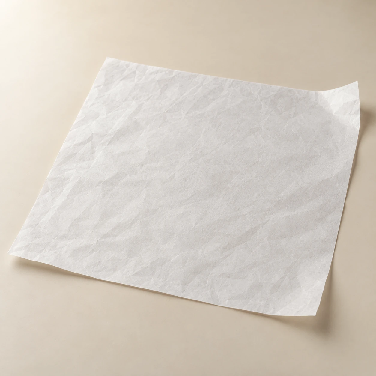 Wickelpapier – generiertes Formbeispiel, Ausführung nach Abstimmung